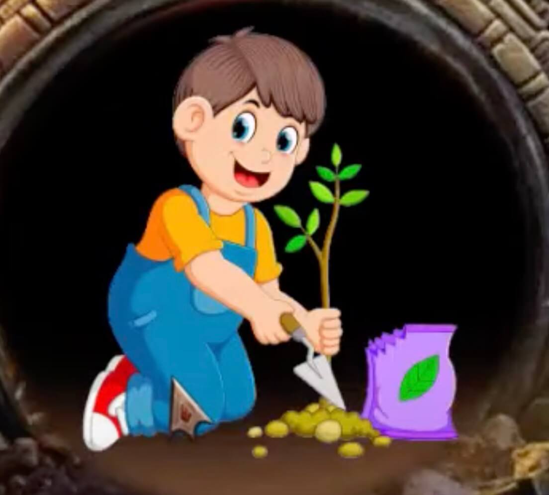 Play Games4King Planting Boy Escape