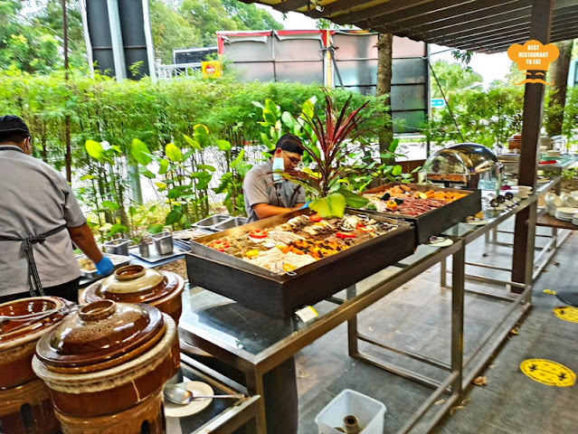 Palm Garden Weekend BBQ Buffet Menu- BBQ Item - BBQ Station