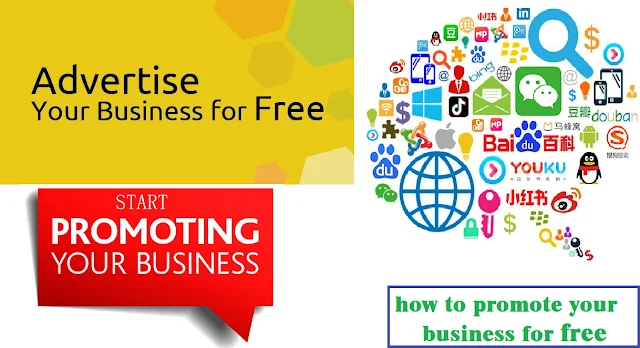 how to advertise your business for free