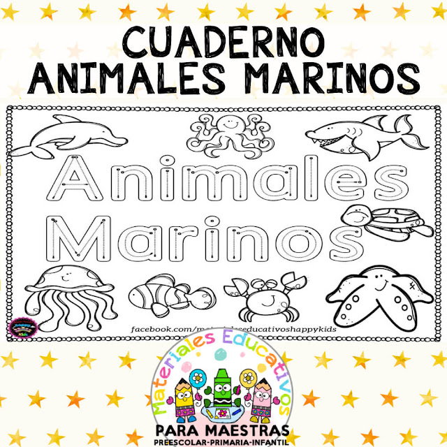 cuaderno-fichas-trabajar-animales-marinos