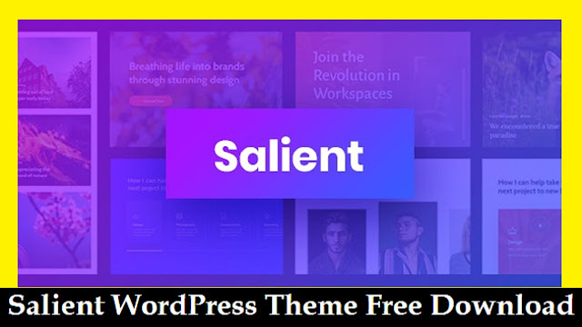 Salient WordPress Theme Free Download