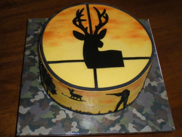 hunter birthday cake