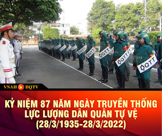 Kỷ niệm 87 năm ngày truyền thống lực lượng Dân quân tự vệ (28/3/1935-28/3/2022)