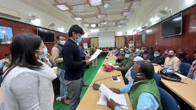 DM Janata Darbar and App Review: डीएम त्याग की जनता दरबार एवं ऐप समीक्षा, AnjNewsMedia