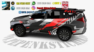 Mobil,Mitsubishi,Pajero,PAJERO DAKAR,Cutting Sticker Bekasi,Cutting Sticker,cutting sticker Mobil,jakarta,Bekasi,