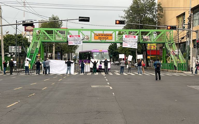 Vecinos de Lindavista protestaron en contra del INVI por ser el Nuevo Cartel Inmobiliario