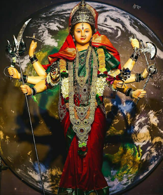 Maa Durga image for Navratri  Status | Happy Durgapuja Wishes Quotes | Godise Durga hd image.