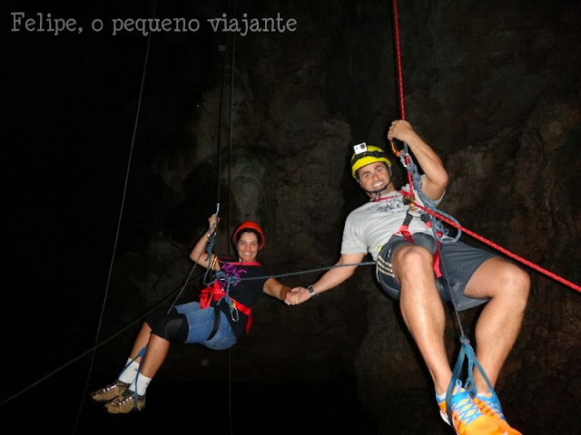 Rapel no Abismo Anhumas em Bonito MS