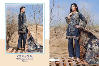 Shree Fab Ayesha Zara Premium vol 5 pakistani Suits catalog