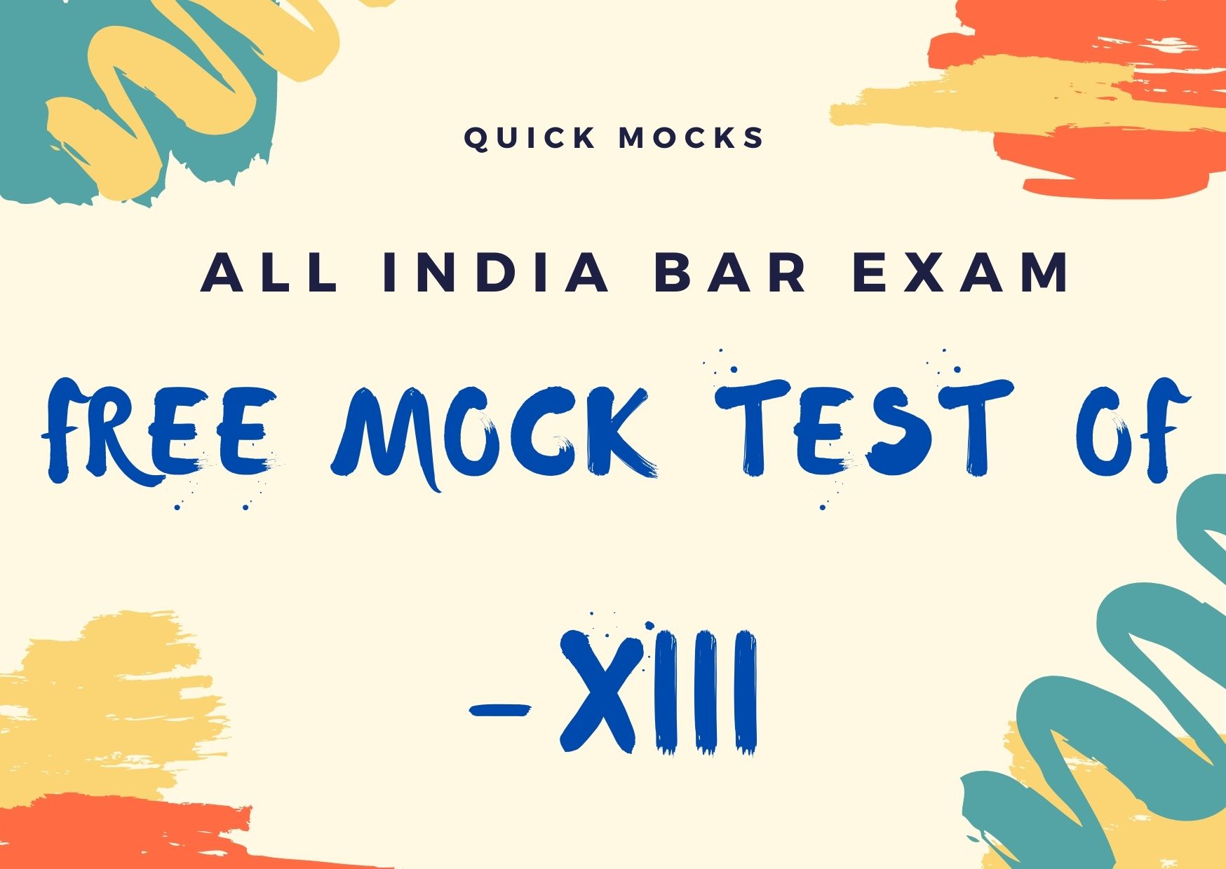 FREE Mock Test | AIBE XIII