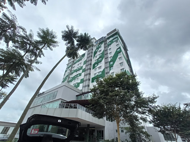 bangunan hotel amansari desaru