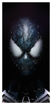 Spider-Man “Symbiote” Marvel Print by Andy Fairhurst x Bottleneck Gallery