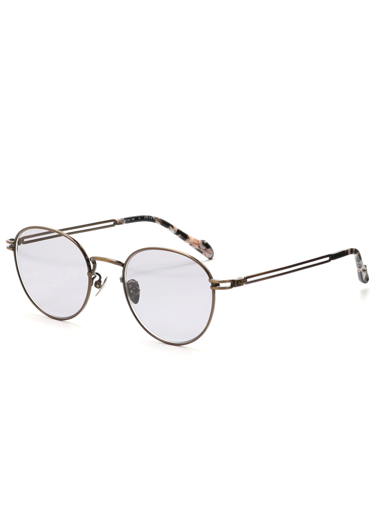 YOHJI YAMAMOTO POUR HOMME TITANIUM EYEWEAR-C HG-G78-943-1-02 US＄554