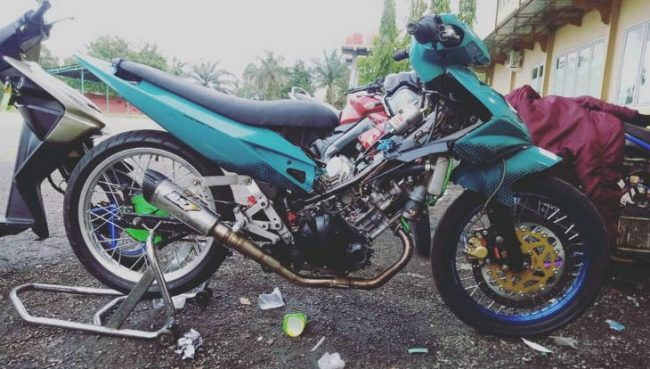 Gambar Modifikasi Jupiter MX 135 Old Jari-Jari