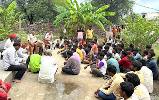कंजर समाज ने ली चोरी नहीं करने की शपथ