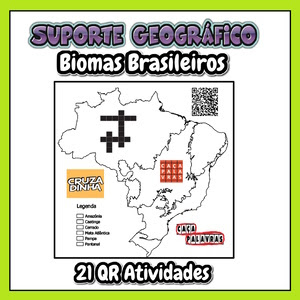 QR atividades - Biomas do Brasil