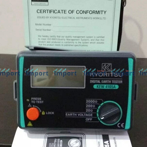 Spesifikasi Kyoritsu 4105A Digital Earth Tester