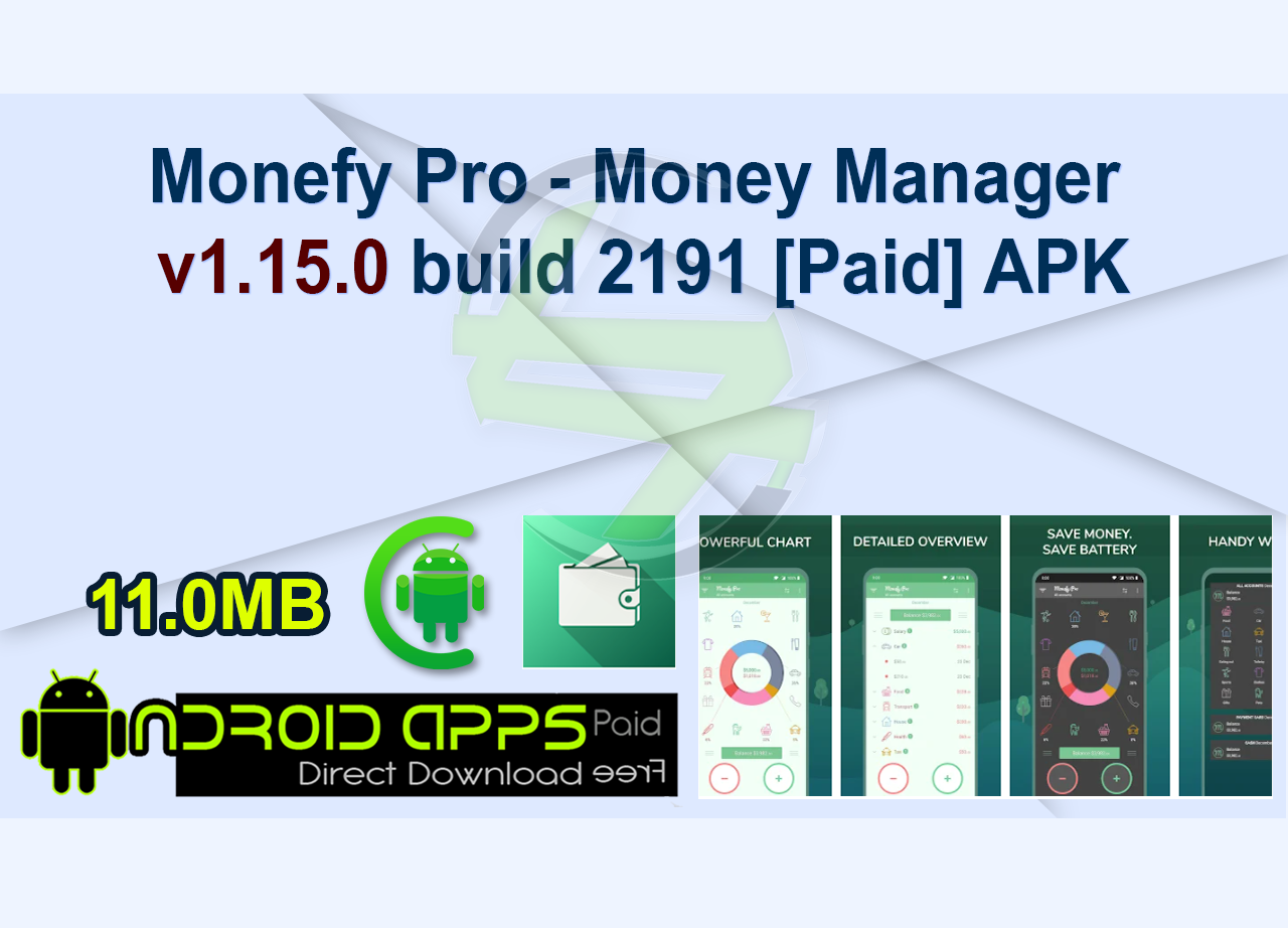 Monefy Pro – Money Manager v1.15.0 build 2191 [Paid] APK