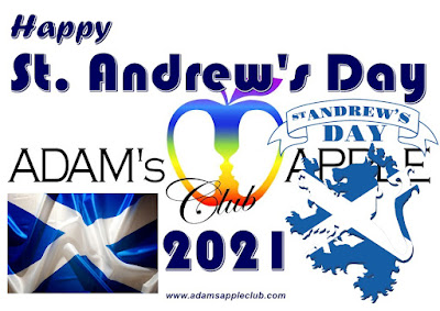 Happy St  Andrew's Day 2021 Adams Apple Club Chiang Mai