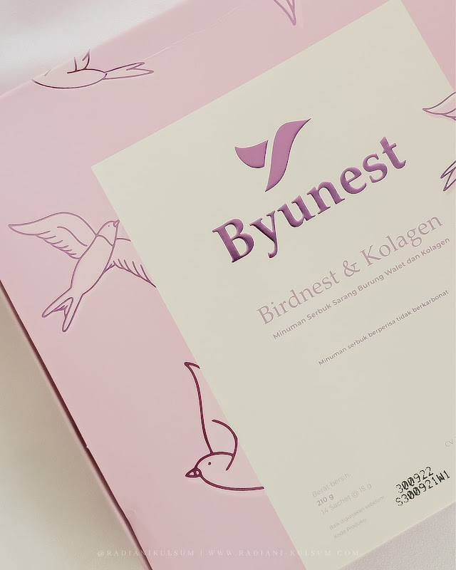 Review Byunest Birdnest Collagen Drink Pertama Indonesia