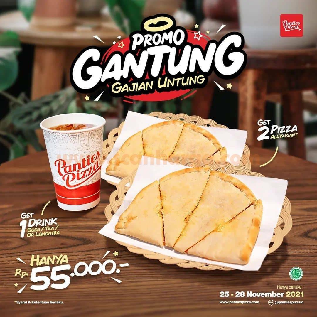 Panties Pizza Promo Gantung (Gajian Untung) 25 - 28 November 2021