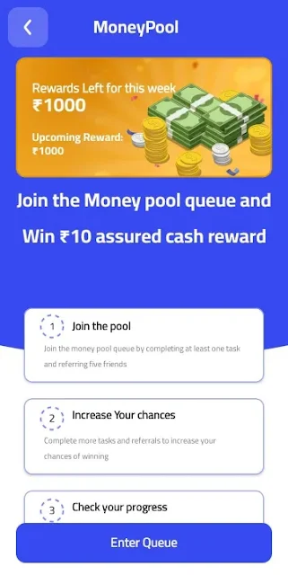 moneypool task wask app