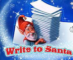 Jetzt muss man an den Weihnachtsmann schreiben! Hier die Postanschriften!