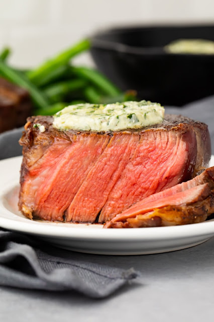 Reversed Seared Filet (Steak)