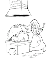 Chefs coloring page