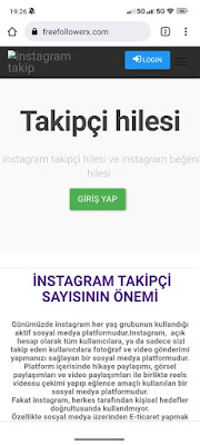 موقع تركي لزيادة 10 ألاف متابع على إنستغرام كل أسبوع