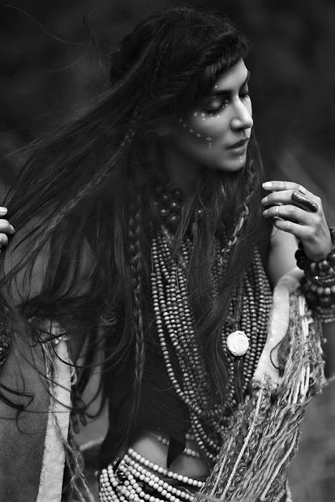 Beautifully Boho in B&W