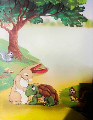 The rabbit, tortoise and the squirrel are together.   the rabbit and the turtle story,the hare and the tortoise story with moral lesson,The hare and the tortoise moral,the hare and the tortoise moral story in english,rabbit and tortoise story moral,