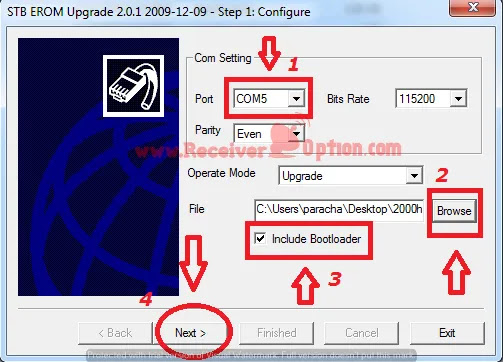 HOW TO RECOVER STARSAT SR-2000 HD HYPER RECEIVER FROM BOOT PROLEM BY LOADER