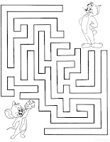 Tom and Jerry Maze