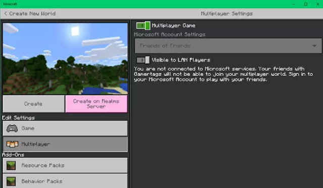 Cara Main Minecraft Multiplayer di Server Online dan LAN-2