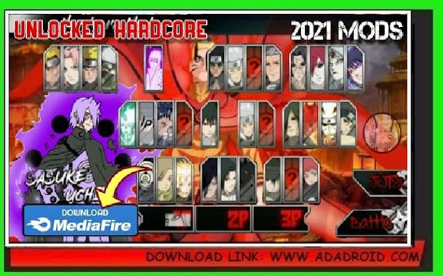 download Naruto Senki Shinobi New Mod 2021 dengan Update All Character & Skill