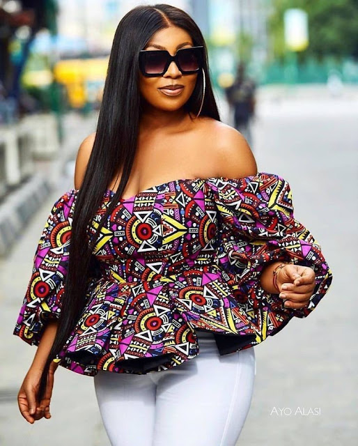 Ankara Top Styles for Jean Trousers