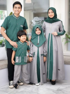 baju couple keluarga untuk lebaran