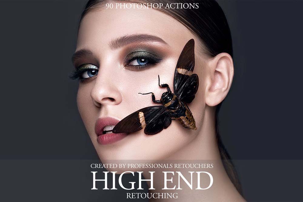 High End Retouching Photoshop Actions