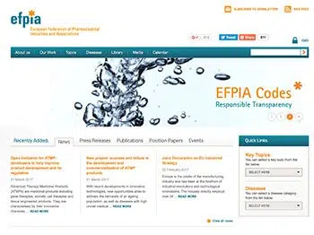 EFPIA - European Federation of Pharmaceutical Industries and Associations