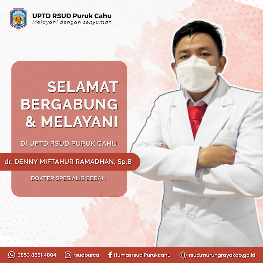 Selamat Bergabung & Melayani di UPTD RSUD Puruk Cahu dr. Denny dan dr. Pamela