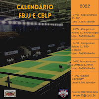 Calendário FBJJ e CBLP 2022