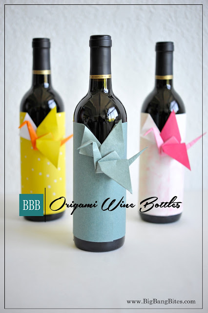 Origami Wine Bottles