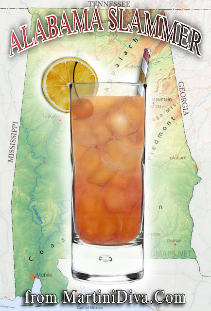 ALABAMA SLAMMER Cocktail & Shot Recipe