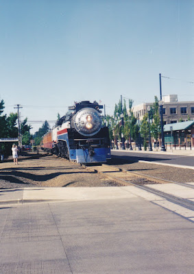 American Freedom Train GS-4 4-8-4 #4449 in Hillsboro, Oregon in June 2002