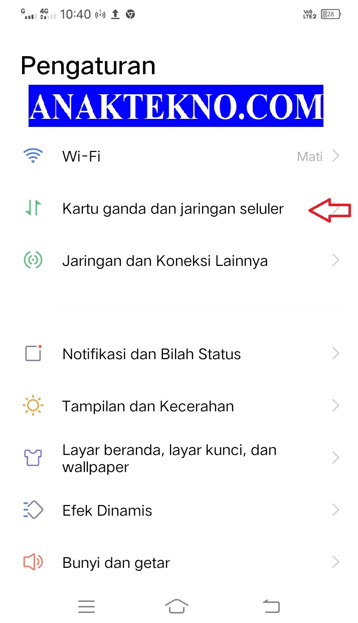 Cara mengatasi kode MMI tidak valid Smartfren