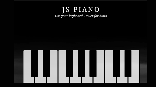 Piano Using JavaScript