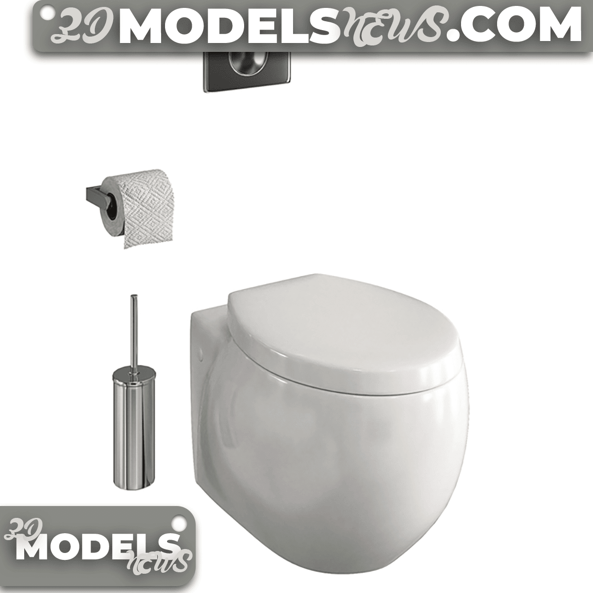 Toilet and Bidet Model Villeroy and Boch Aveo 6