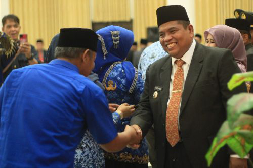 Pemerintah Padang Pariaman Adakan Tradisi Halal Bihalal Pasca Cuti Lebaran Idul Fitri 1444 H
