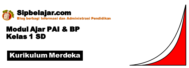 Download Modul Ajar PAI dan BP Kurikulum Merdeka Kelas 1 SD, Modul Ajar PAI dan BP Kelas 1 SD, RPP PAI dan BP Kelas 1 SD